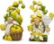2PCS Summer Lemon Gnomes Decoration Spring Lemon-Themed Gnome Decor for Indoor Home - Small Decorative Gnomes for Kitchen, Living Room, or Shelf - Cute Lemon Elf Ornament Decor